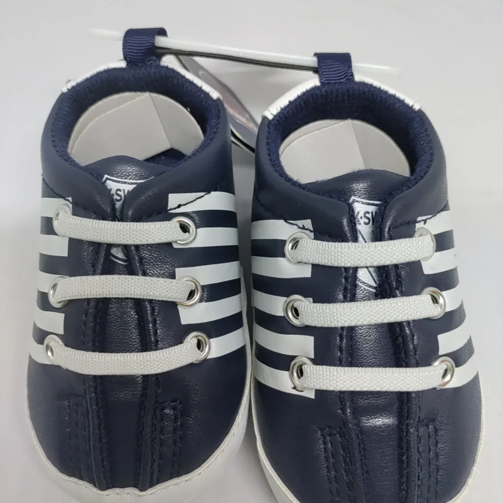 K-SWISSBaby Booties Sneakers Navy Blue Size 3 (6-9M)